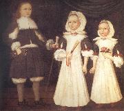 THe Mason Children:David,Joanna,and Abigail unknow artist